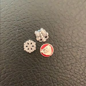 Christmas charms for Pandora Floating Locket
